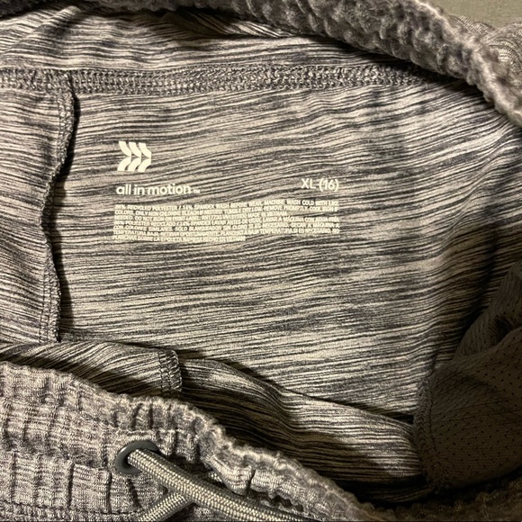 Gray Boys Joggers all in motion - Picture 3 of 6